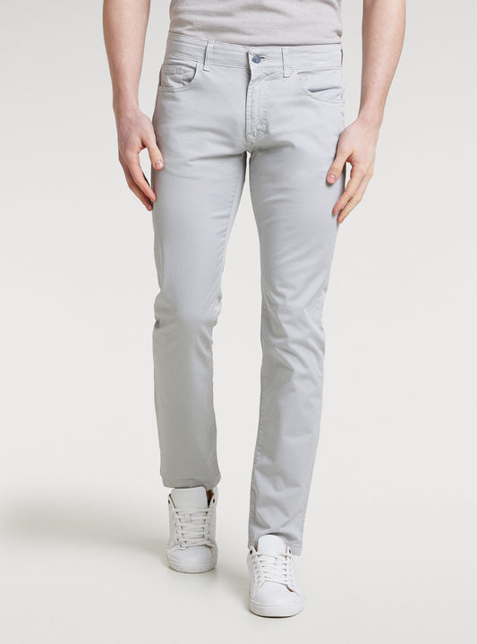 Pantalone cinque tasche gabardine-0