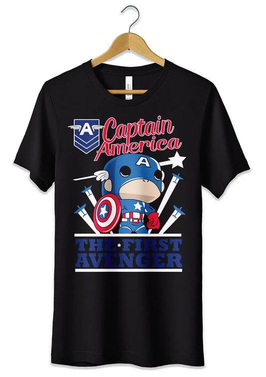 T-Shirt Maglietta Captain America Avengers-0